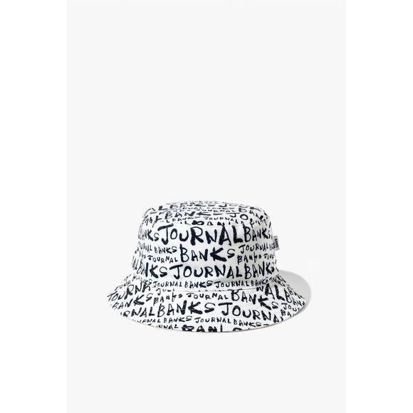 NEW BANKS JOURNAL women's dunkwell banks hat in black/white - Picture 1 of 1